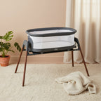 Chicco LullaGlide 3-in-1 Bassinet - Luna: Allows Baby to Rock Gently, Fitted Sheet, Metal Frame