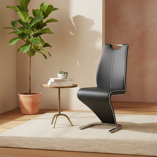 HomeStock D4127 2 Grey Dining Chairs