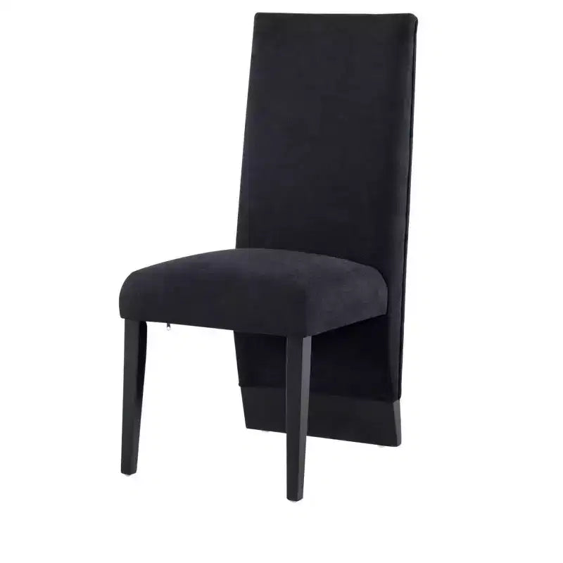 Chaise de salle à manger noire