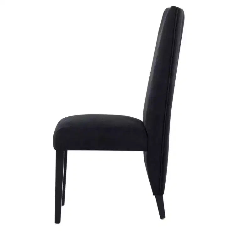 Chaise de salle à manger noire