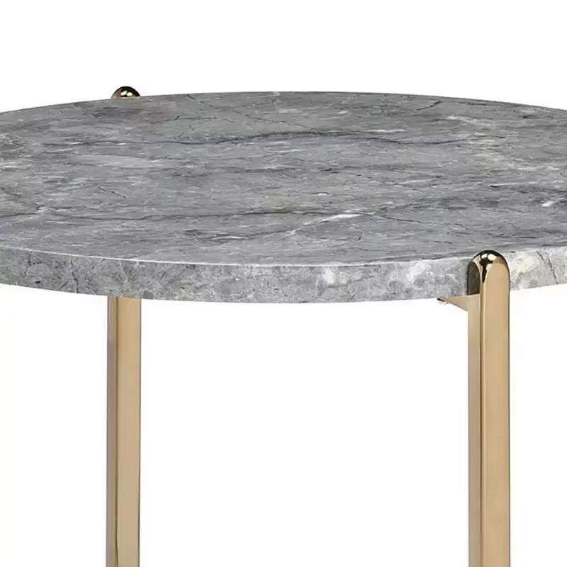 Table de chevet miroir à 3 tiroirs