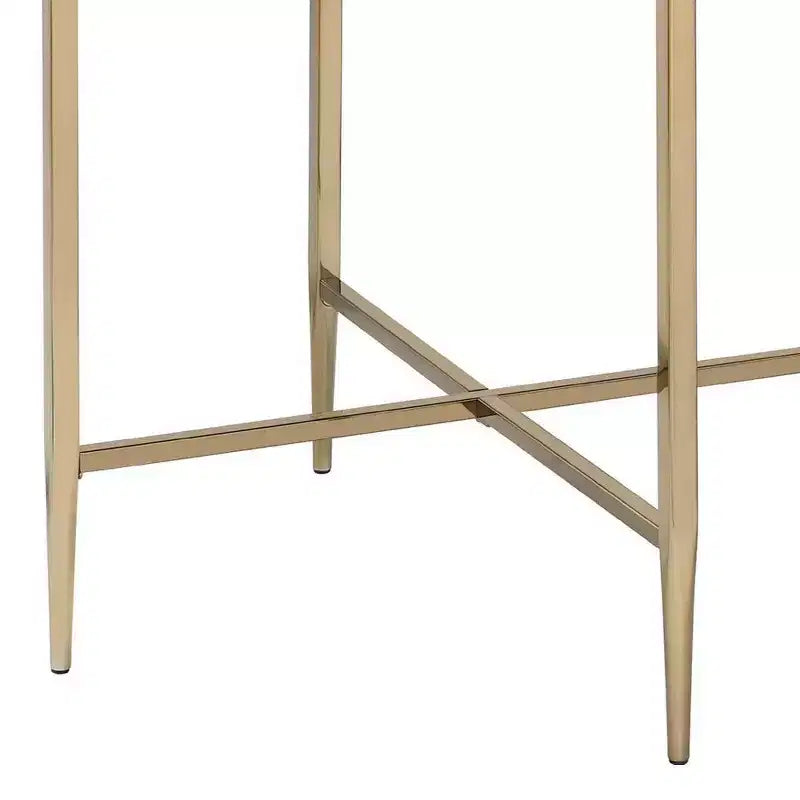 Table de chevet miroir à 3 tiroirs