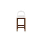 Tabouret de bar en velours