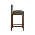 Tabouret de bar en velours