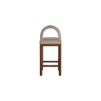 Tabouret de bar en velours