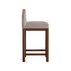 Tabouret de bar en velours