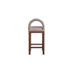 Tabouret de bar en velours