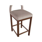 Tabouret de bar en velours