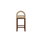 Tabouret de bar en velours