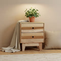 vidaXL Bedside Cabinet Solid Reclaimed Wood