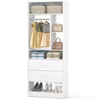 Système de rangement avec 2 tiroirs en bois
