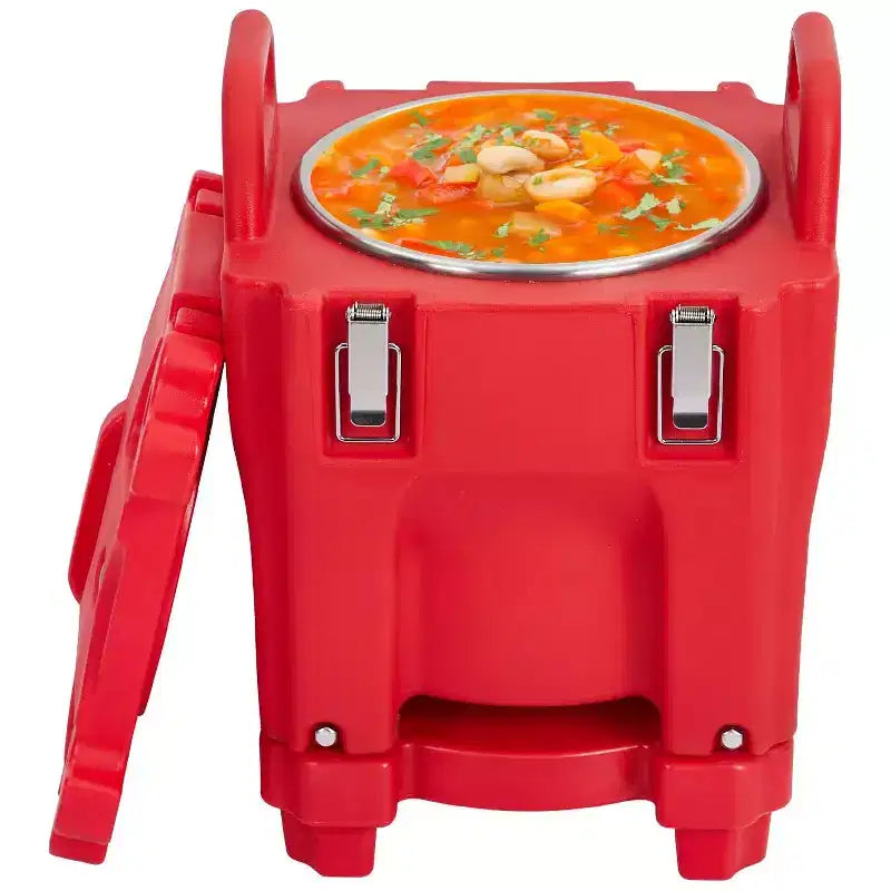 Conteneur Alimentaire Isotherme 22 pintes Empilable avec Cuillère et Roues