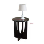 Table d'appoint ronde design moderne