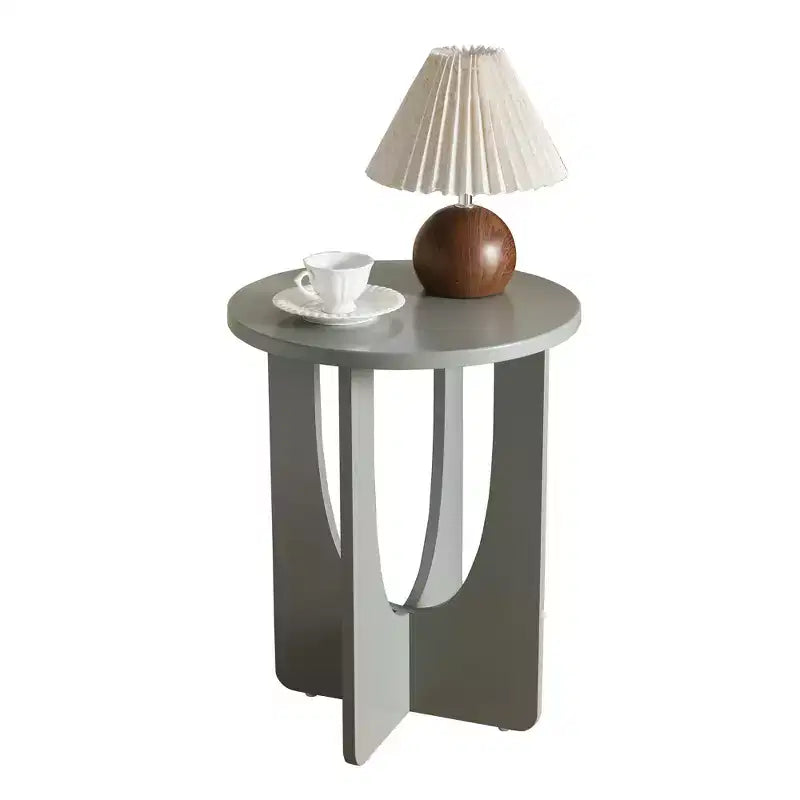 Table d'appoint ronde design moderne