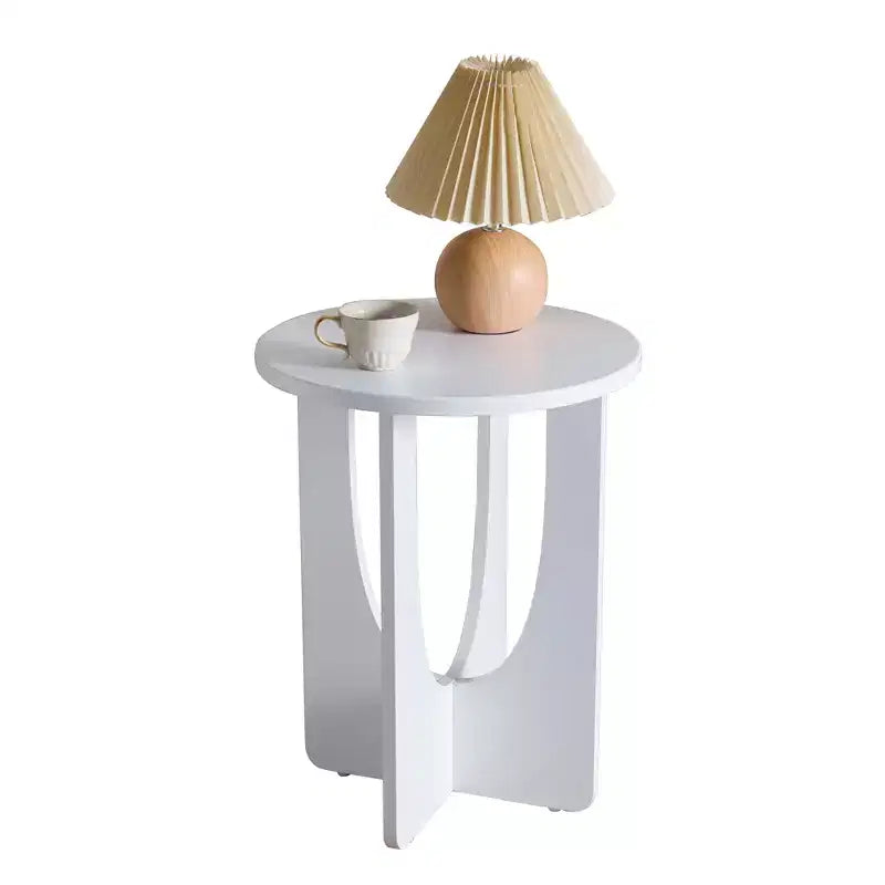 Table d'appoint ronde design moderne