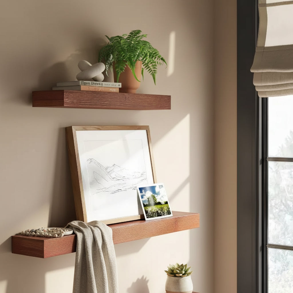 Étagère murale flottante en bois de 36 pouces
