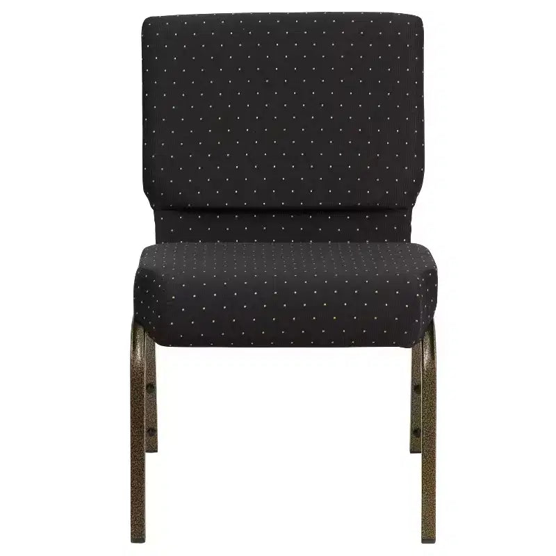 Chaise d'église empilable 21"L, lot de 4