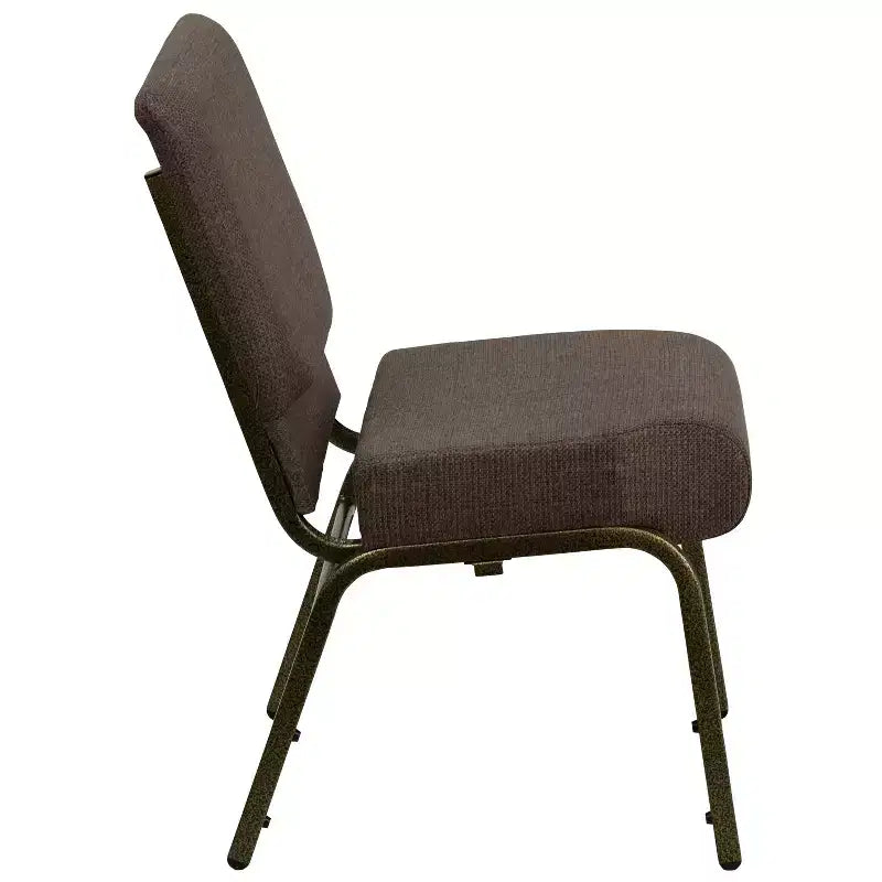 Chaise d'église empilable 21"L, lot de 4