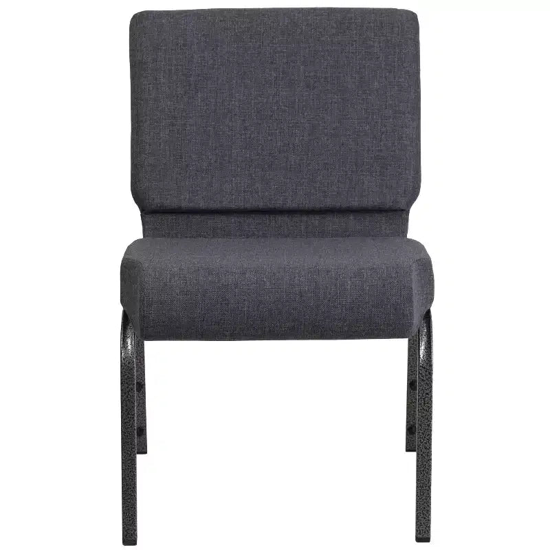 Chaise d'église empilable 21"L, lot de 4