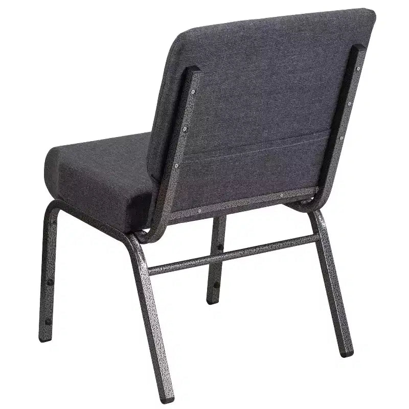 Chaise d'église empilable 21"L, lot de 4