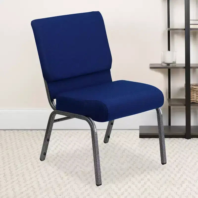 Chaise d'église empilable 21"L, lot de 4