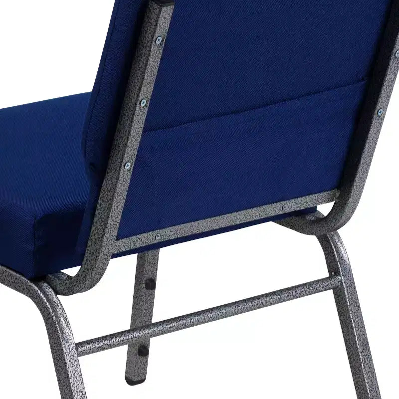 Chaise d'église empilable 21"L, lot de 4