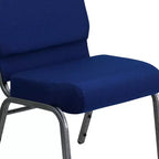 Chaise d'église empilable 21"L, lot de 4
