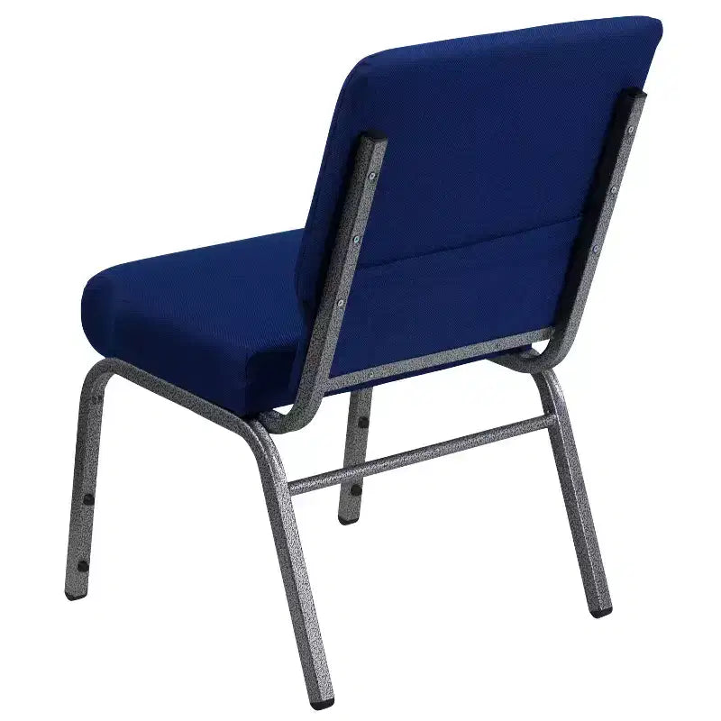 Chaise d'église empilable 21"L, lot de 4