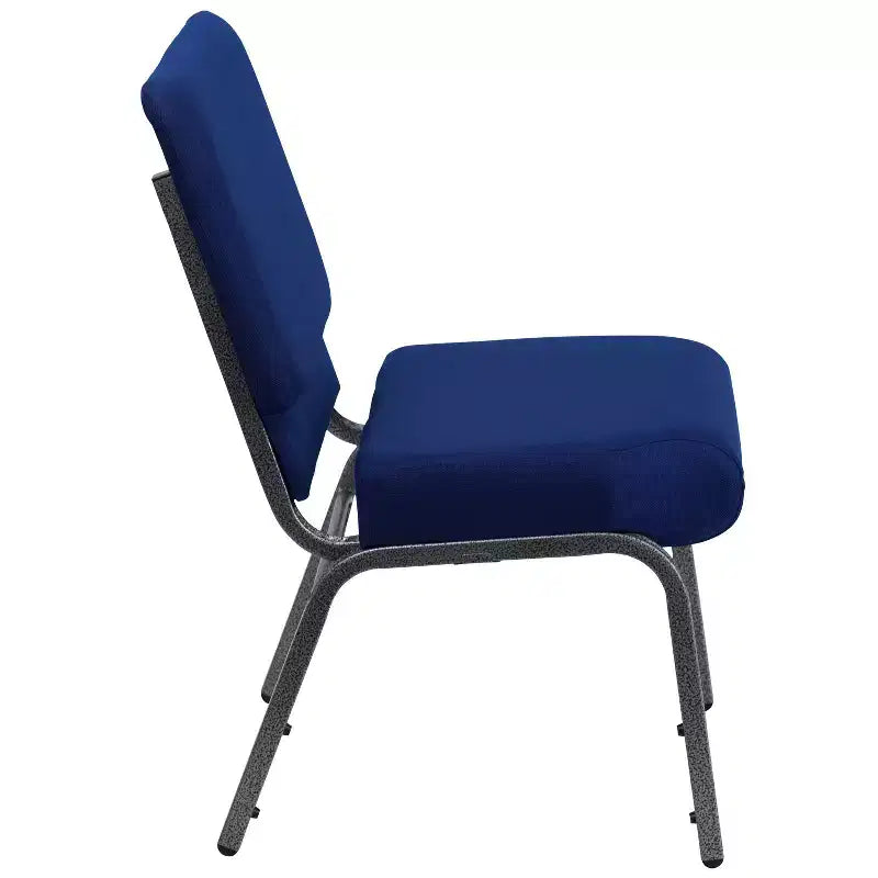 Chaise d'église empilable 21"L, lot de 4
