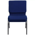 Chaise d'église empilable 21"L, lot de 4