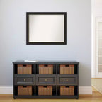 Miroir mural de salle de bain sans biseau 25,5 x 31,5 po