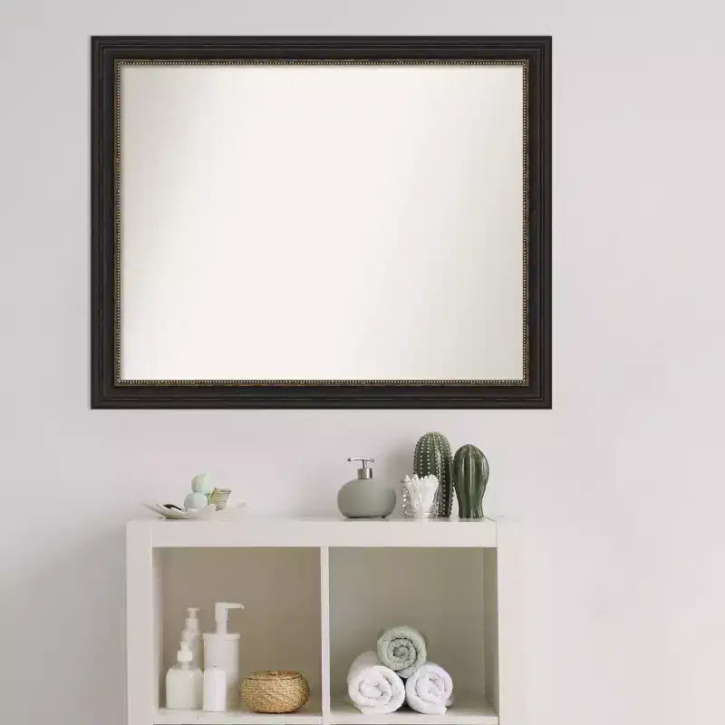 Miroir mural de salle de bain sans biseau 25,5 x 31,5 po